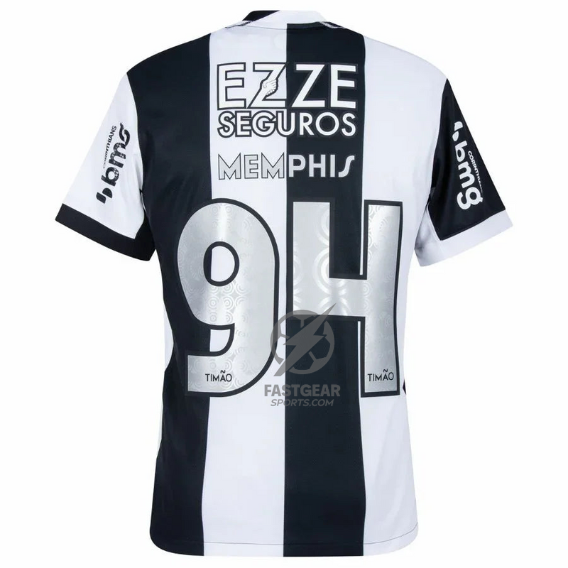 Corinthians Third  Fan Jersey 2024/25 Full Sponsor (Official Printing)