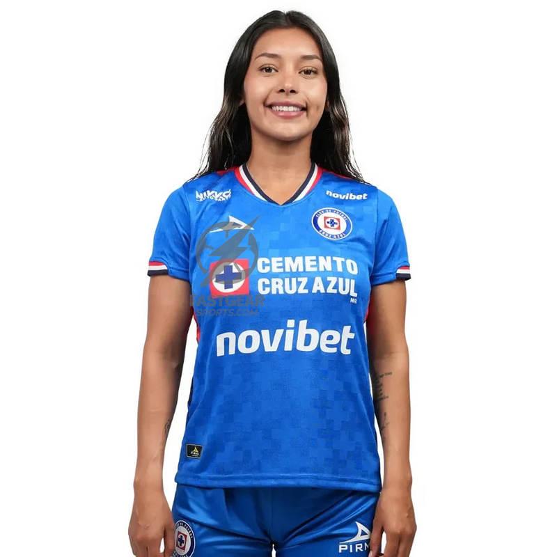Cruz Azul Home Fan Jersey Women's 2025/26