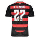 Flamengo B. HENRIQUE 27 Home Fan Jersey 2025/26