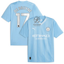 DE BRUYNE 17 Manchester City Home Jersey 2023/24