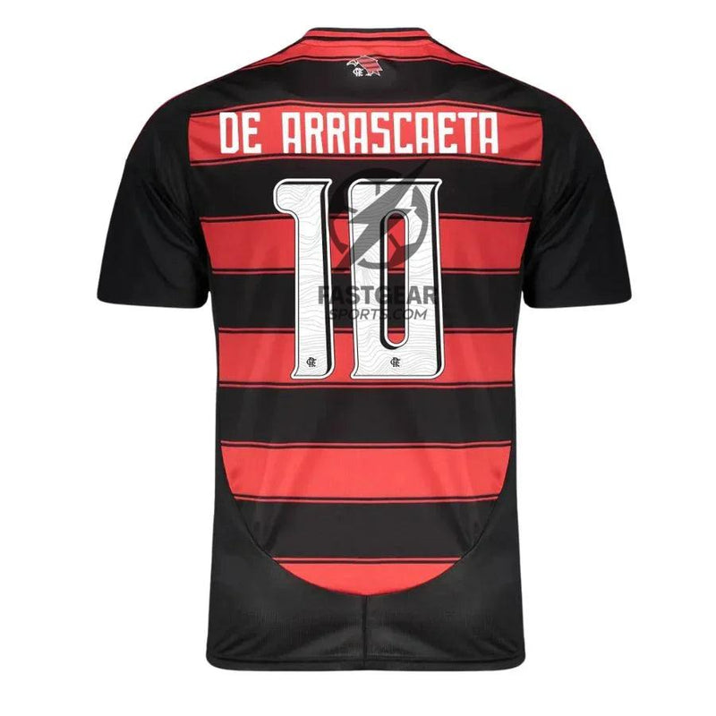 Flamengo De Arrascaeta 10 Home Fan Jersey 2025/26