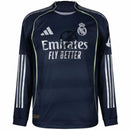 Real Madrid Long Sleeve Authentic Player Jersey 2025/26