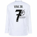 Real Madrid Home Long Sleeve Fan Jersey 2024/25 Vini Jr. 7