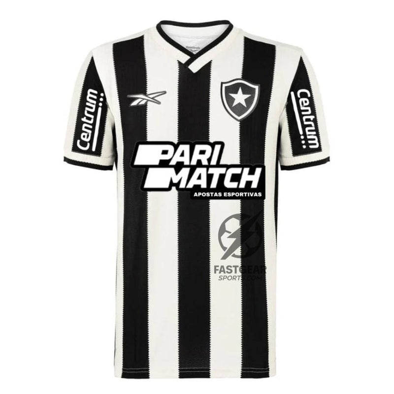 Botafogo Home Fan Jersey 2024/25 Patchs Campeão Libertadores