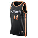 Trae Young Atlanta Hawks Unisex 2023 NBA Jersey - City Edition - Black