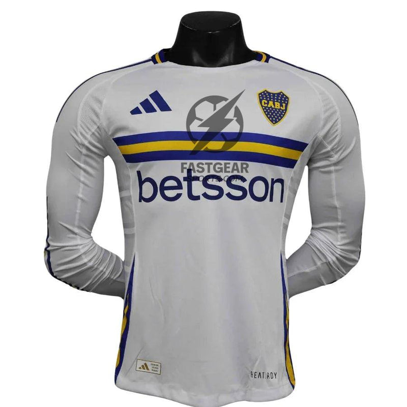 Boca Juniors Away Long Sleeve Authentic Player 2024/25