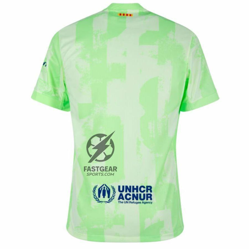 Barcelona Third 2024/25 Patches UCL UEFA Foundation (Official Printing)