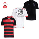 Kit 3 Jersey Flamengo Home, Away e Third 2024/25