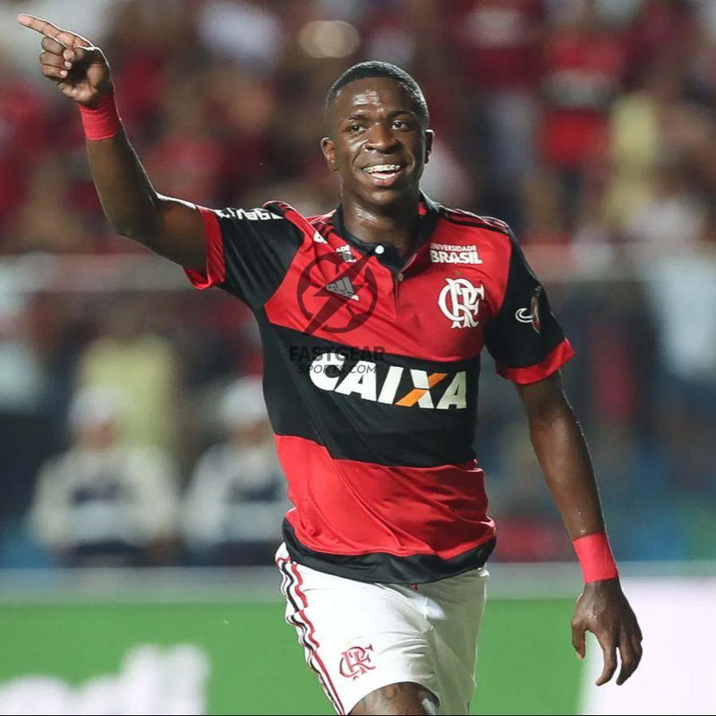 Retro Flamengo Home Fan Jersey 2017 Vini Jr. 20