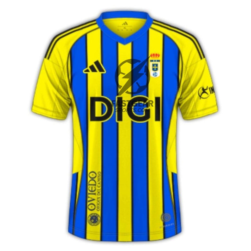 Real Oviedo Away Fan Jersey Shirt 2025-2026