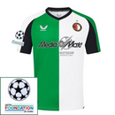 Feyenoord Third 2024/25 Patches UCL UEFA Foundation (Official Printing)