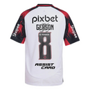 Flamengo Away Fan Jersey 2025/26 Patchs + Full Sponsor (Official Printing)