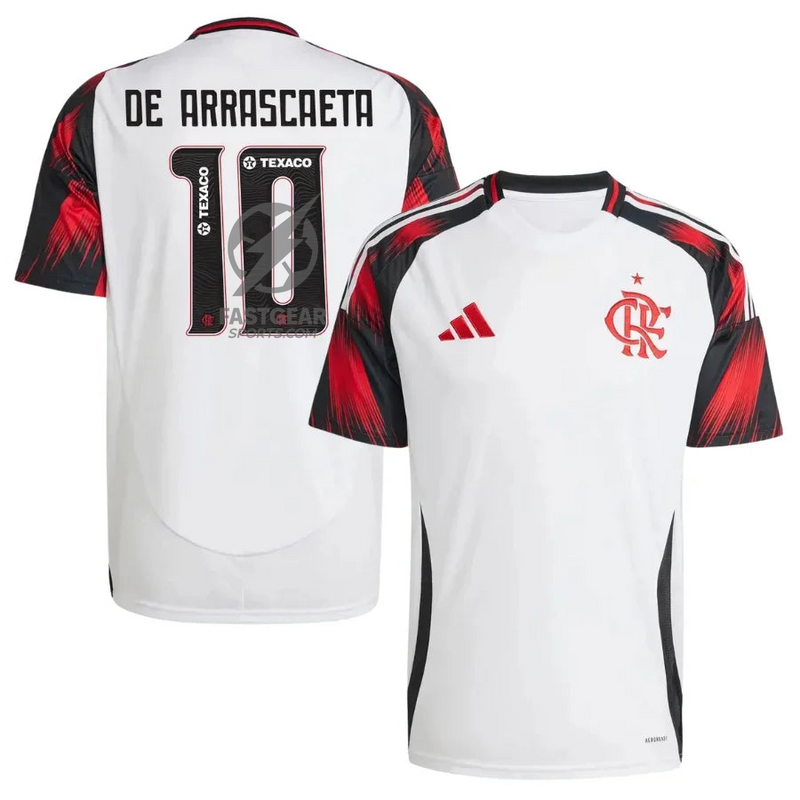 Flamengo De Arrascaeta 10 Away Fan Jersey 2025/26