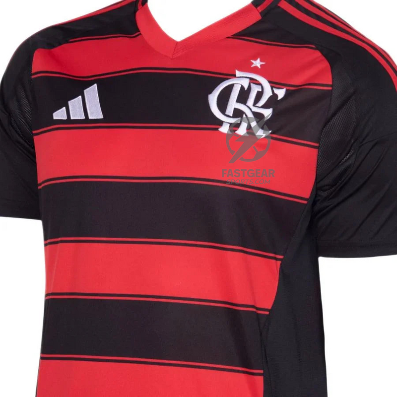 Flamengo De Arrascaeta 10 Home Fan Jersey 2025/26