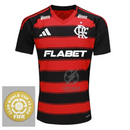 Flamengo Home Fan Jersey 2025/26 Patch Club World Cup