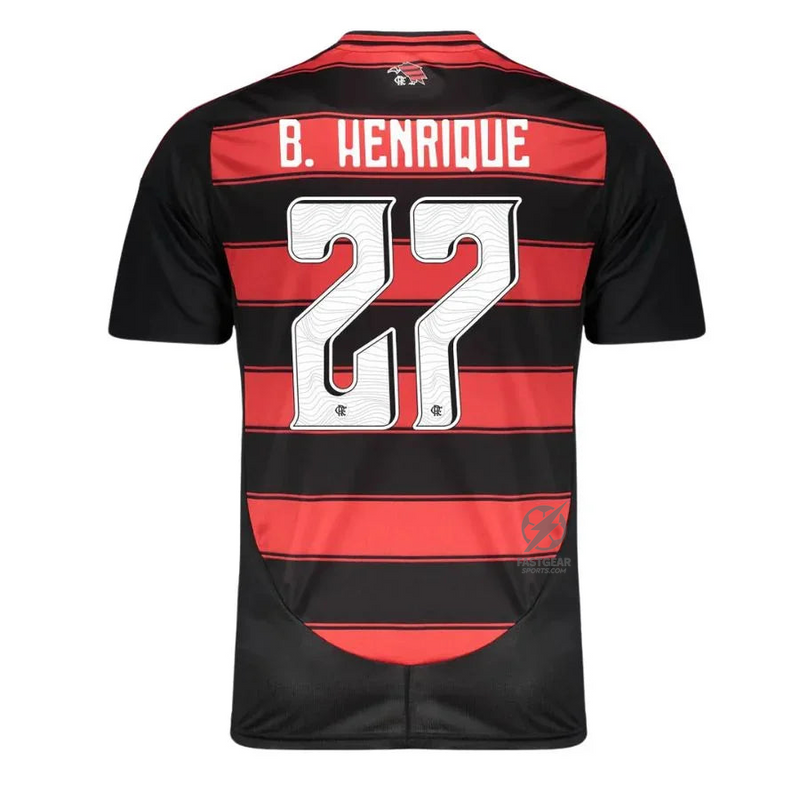 Flamengo Home Fan Jersey 2025/26