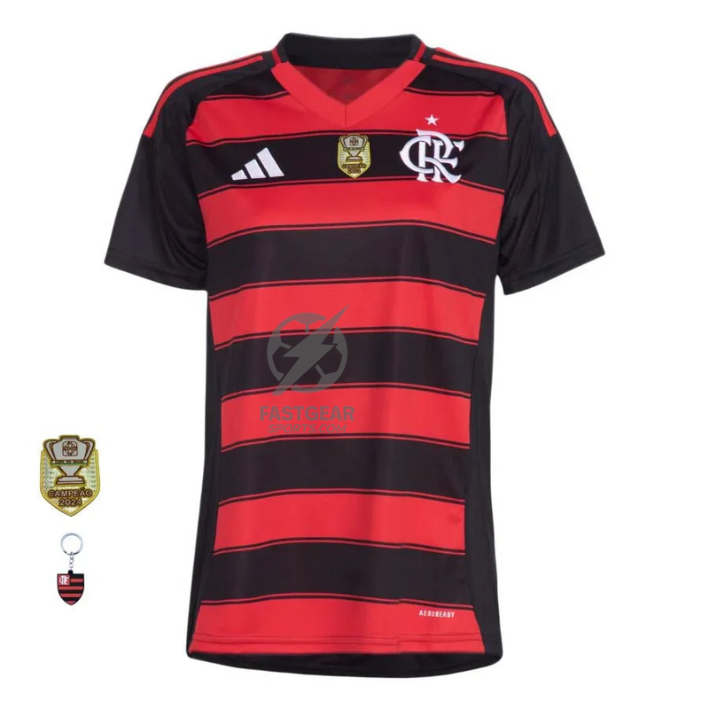 Flamengo Home Fan Jersey Women's 2025/26