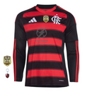Flamengo Home Long Sleeve Fan Jersey 2025/26