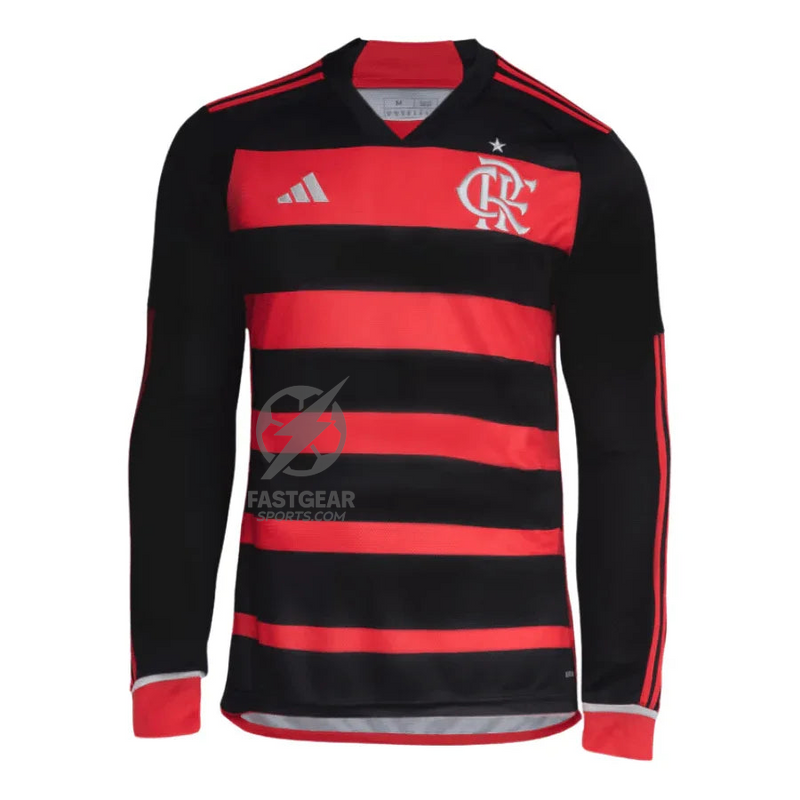 Flamengo Home Long Sleeve Jersey 2024/25