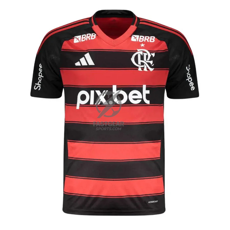 Flamengo Home Regatta Fan Jersey 2025/26