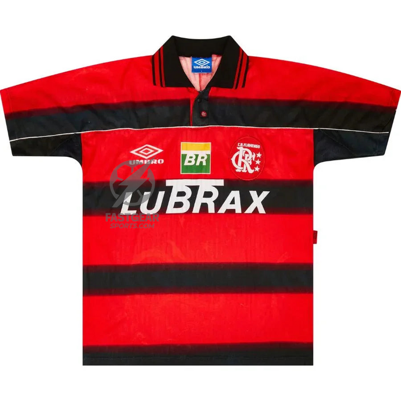 Flamengo Retro Jersey 1997/98 Lubrax