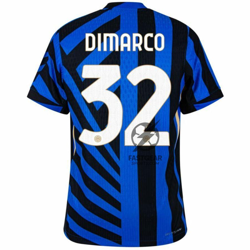 Inter Milan Home 2024/25 Patches UCL UEFA Foundation (Official Printing)