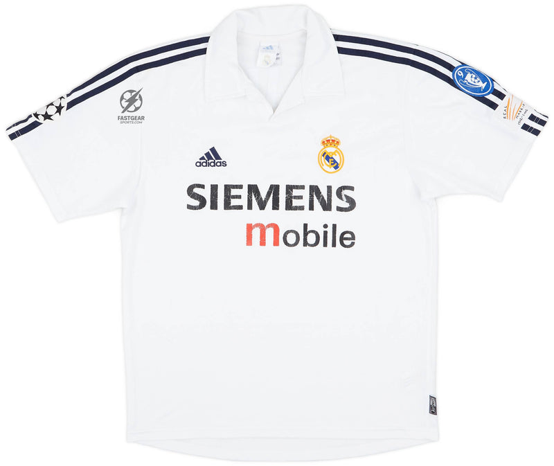 Real Madrid Home Retro Jersey 2002/03