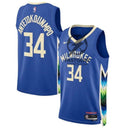 Giannis Antetokounmpo Milwaukee Bucks Unisex 2023 NBA Jersey - City Edition - Royal