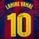 Barcelona Lamine Yamal 10 Home Fan Jersey 2025/26 - La Liga Patch