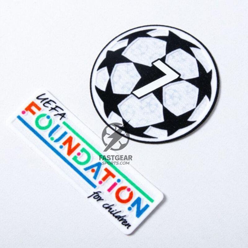 AC Milan Theo 19 Home Fan Jersey 2024/25 Patches UCL UEFA Foundation (Official Printing)