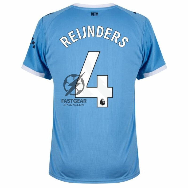 Manchester City Home Reijnders 4 Fan Jersey 2025/26