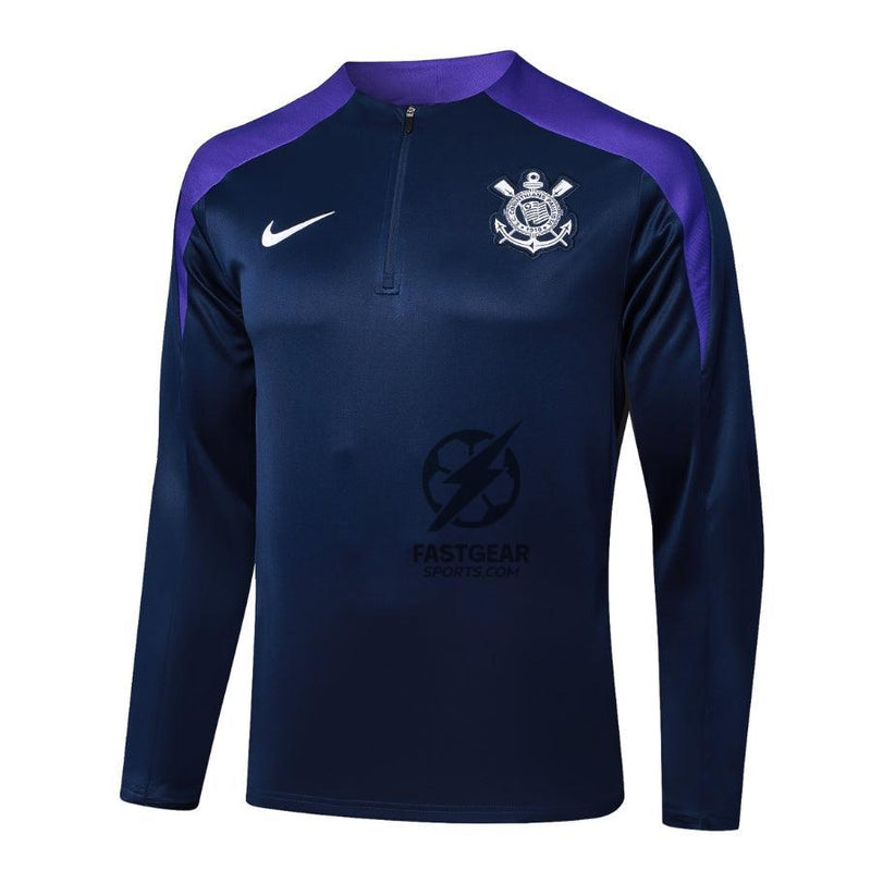 Corinthians Nike 2025/26 Dri-Fit Strike Track Suit Half zipper