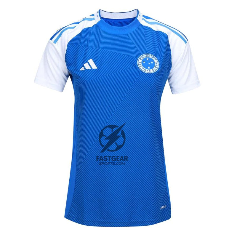 Cruzeiro Home  Women's Fan Jersey 2025/26