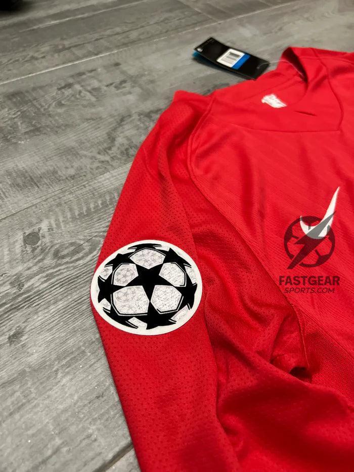 Retro Manchester United Long-sleeve Home Jersey 2007/08