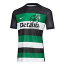 Sporting CP Fan Jersey Home 2024/25 Patches UCL UEFA Foundation (Official Printing)