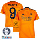 Real Madrid Away Fan Jersey 2024/25 Patches UCL UEFA Foundation (Official Printing)