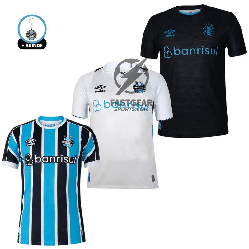 Kit 3 Jersey Gremio Home, Away e Third 2024/25