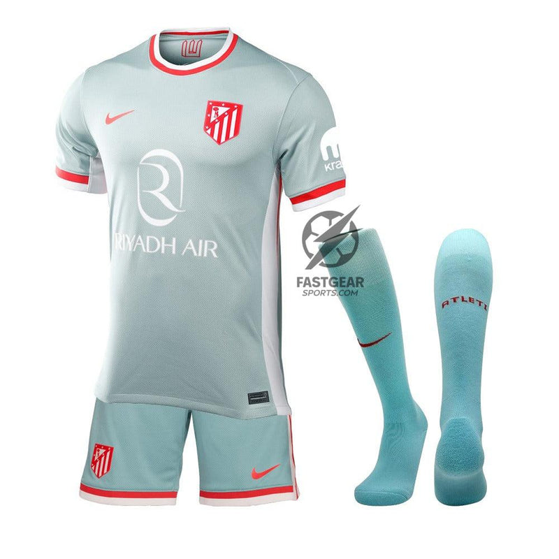 Kids KIT Atlético Madrid Away Jersey 2024/25