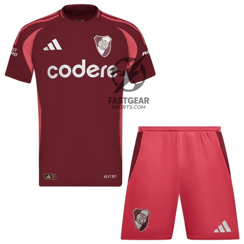 Kids Kit River Plate Away Fan Jersey 2024/25