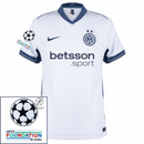 Inter Milan Barella 23 Away 2024/25 Patches UCL UEFA Foundation (Official Printing)