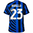 Inter Milan Barella 23 Home 2024/25 Patches UCL UEFA Foundation (Official Printing)