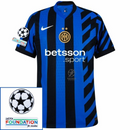 Inter Milan Barella 23 Home 2024/25 Patches UCL UEFA Foundation (Official Printing)