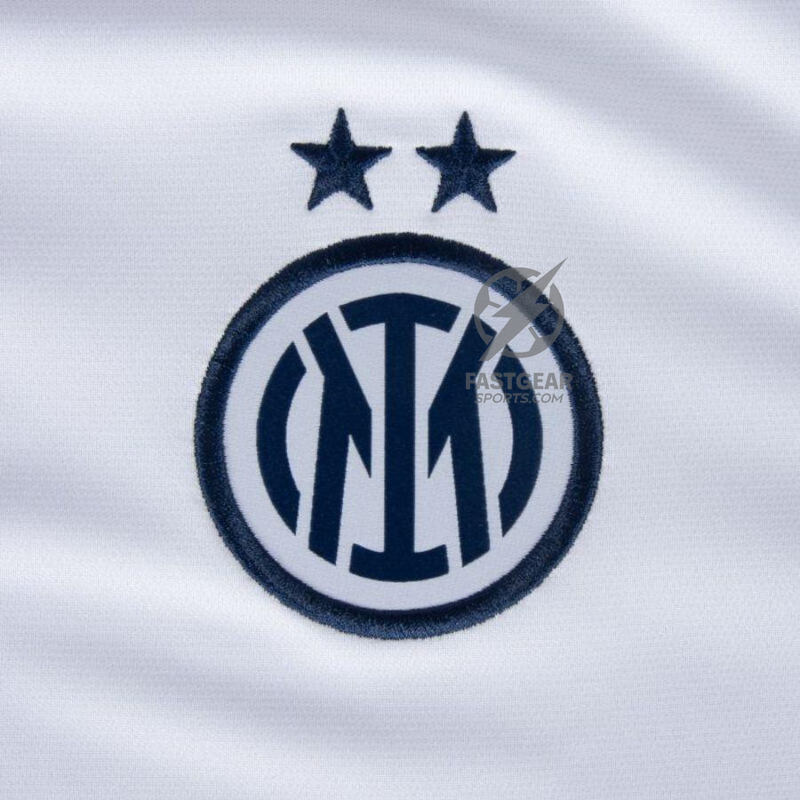 Inter Milan Lautaro 10 Away 2024/25 Patches UCL UEFA Foundation (Official Printing)