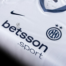 Inter Milan Lautaro 10 Away 2024/25 Patches UCL UEFA Foundation (Official Printing)