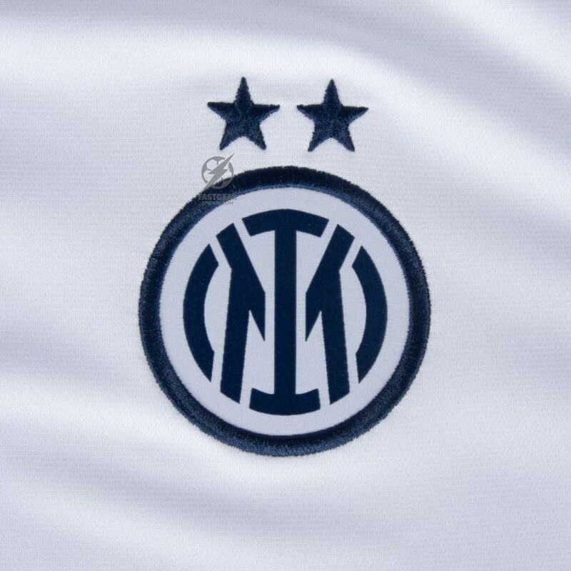 Inter Milan Lautaro 10 Away 2024/25 Patches UCL UEFA Foundation (Official Printing)