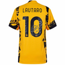 Inter Milan Lautaro 10 Third 2024/25 Patches UCL UEFA Foundation (Official Printing)