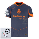Inter Milan Third Fan Jersey 2025/26 Patches UCL + 10th Anniversary UEFA.