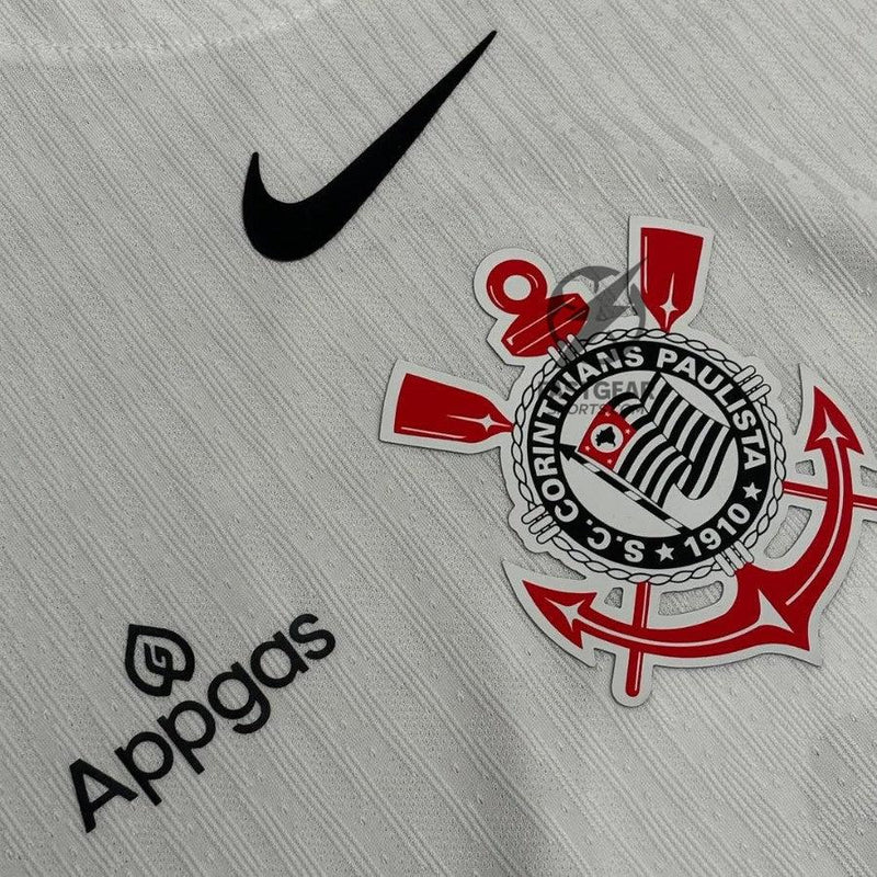 Corinthians Home AUTHENTIC PLAYER  2025/26 Full Sponsor (Official Printing)