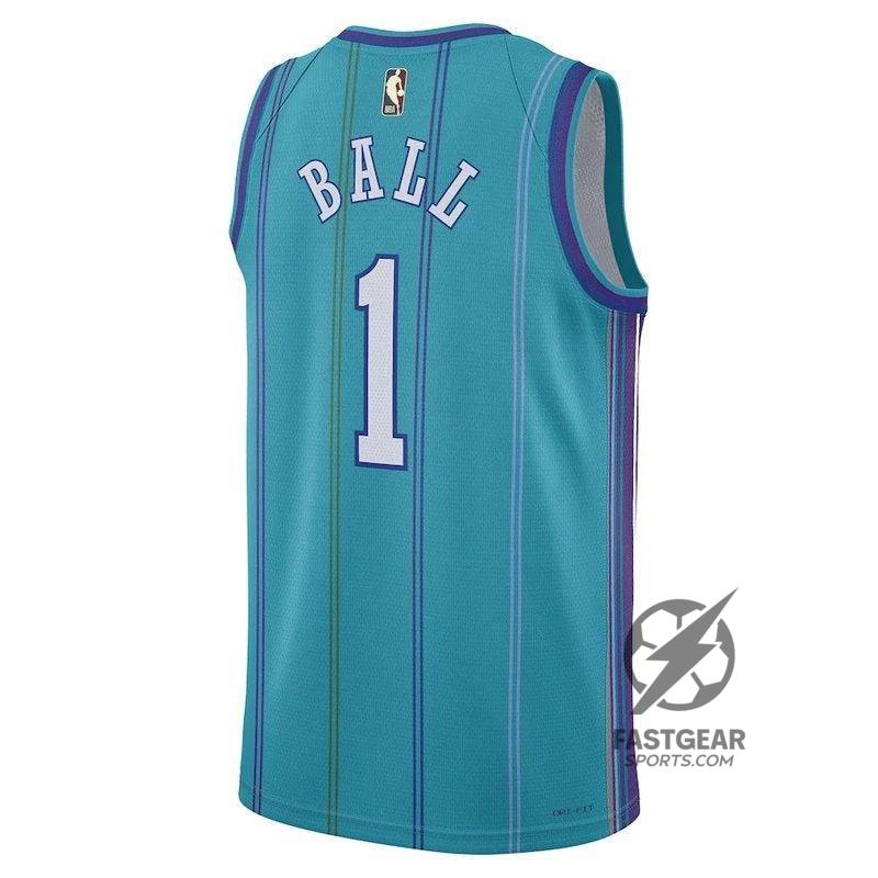 LaMelo Ball Charlotte Hornets Jordan Brand Unisex 23/24 NBA Jersey - Classic Edition - Teal