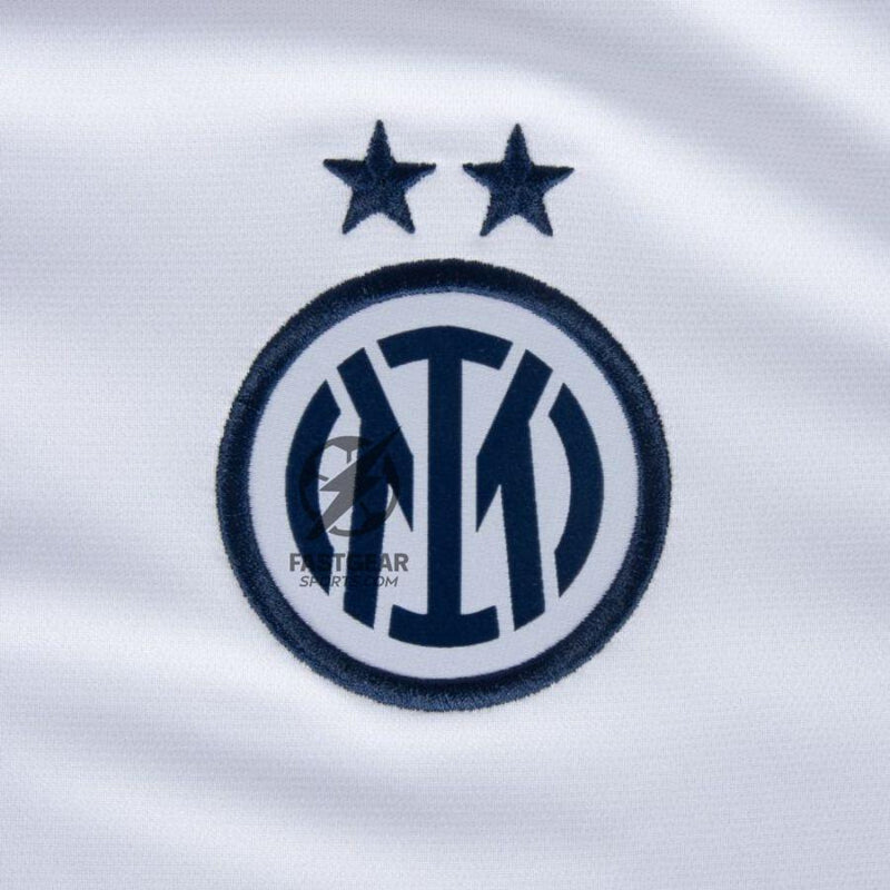 Inter Milan Lautaro 10 Away 2024/25 Patches UCL UEFA Foundation (Official Printing)